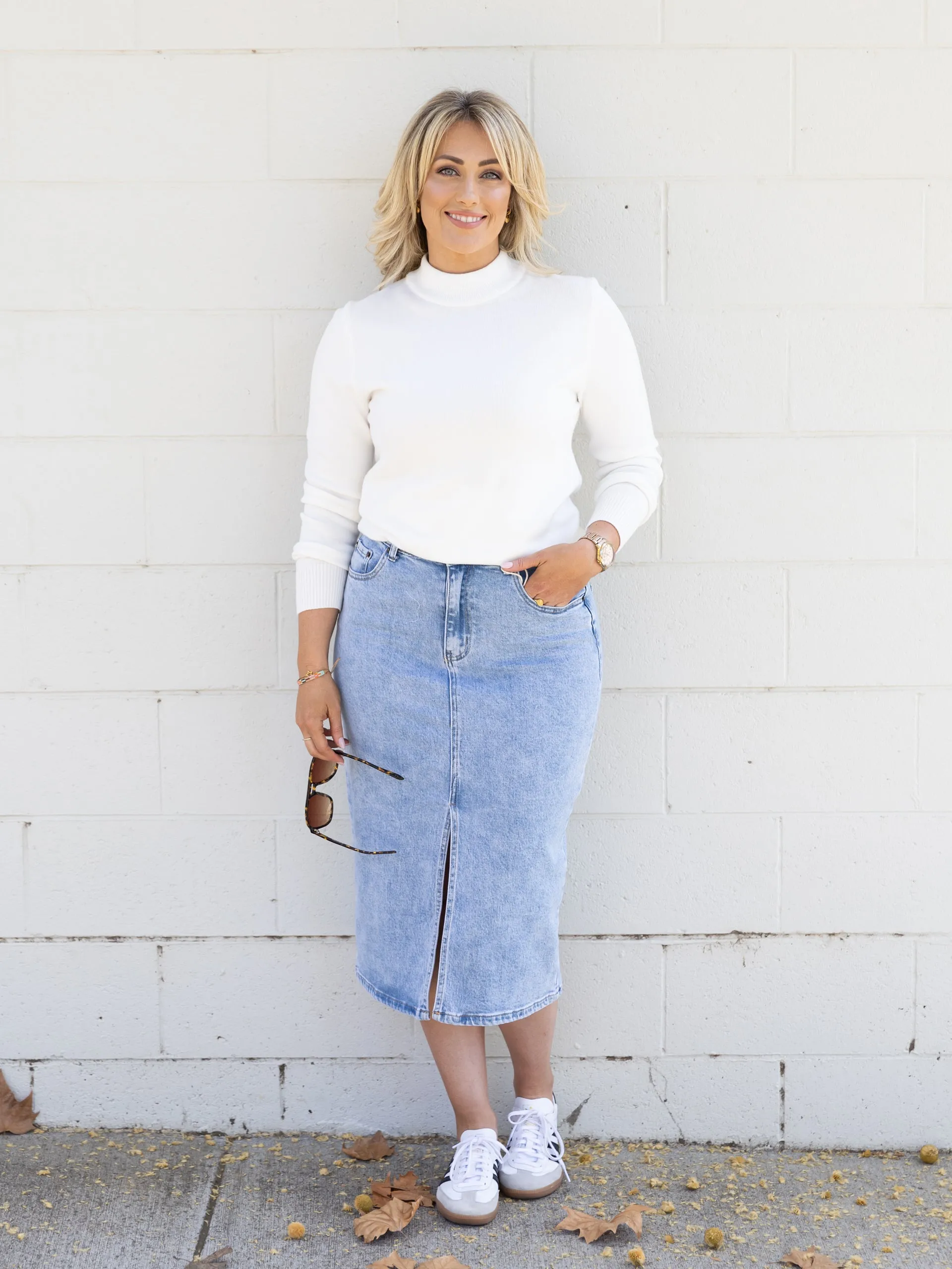 Stella Denim Skirt