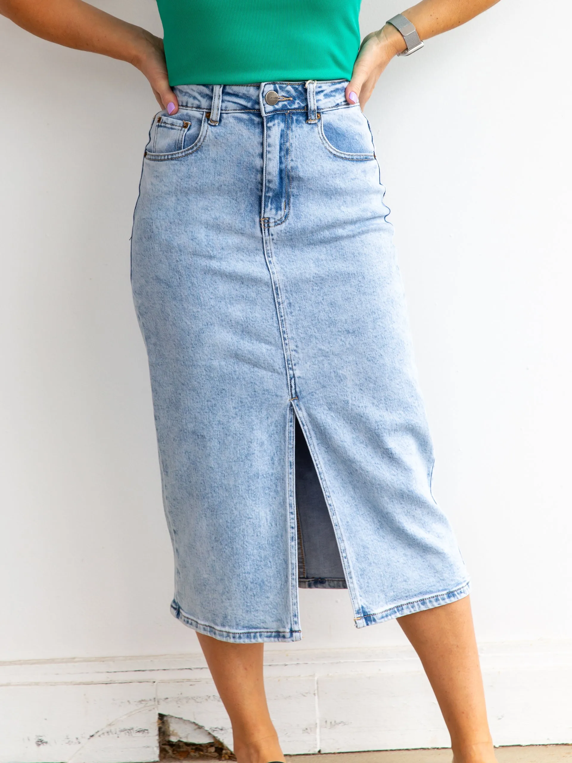 Stella Denim Skirt