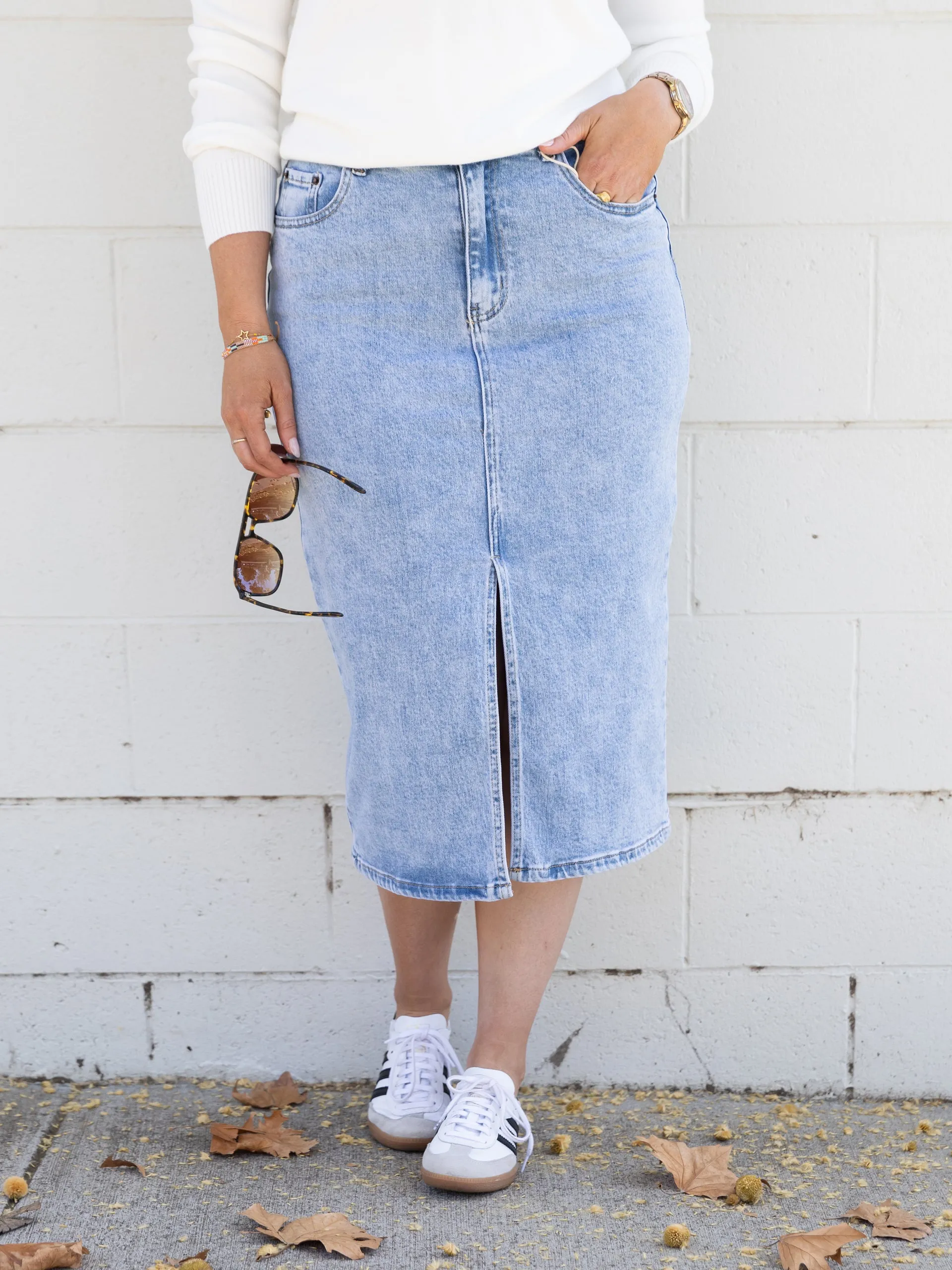 Stella Denim Skirt