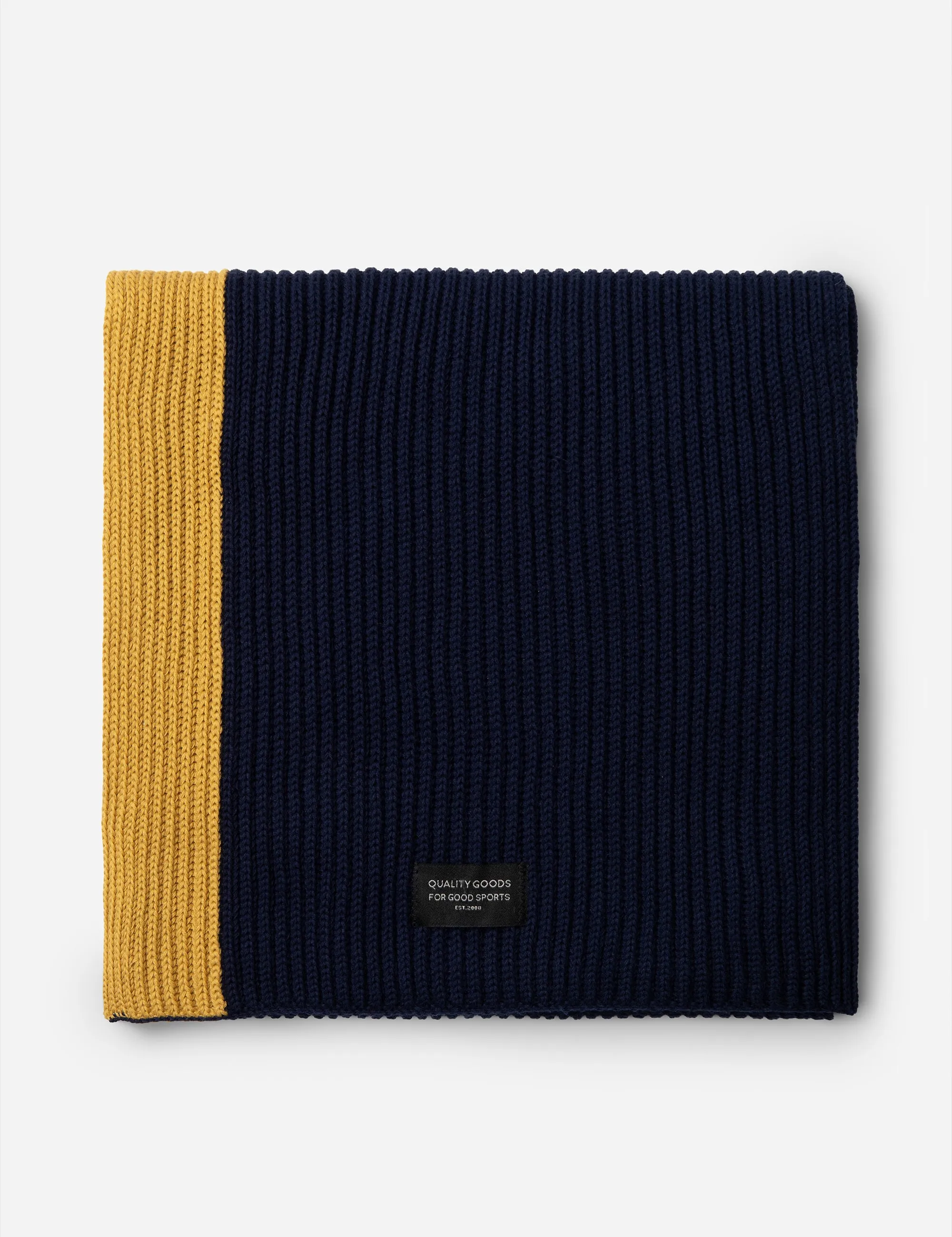 Thyne Scarf - Navy/Mustard