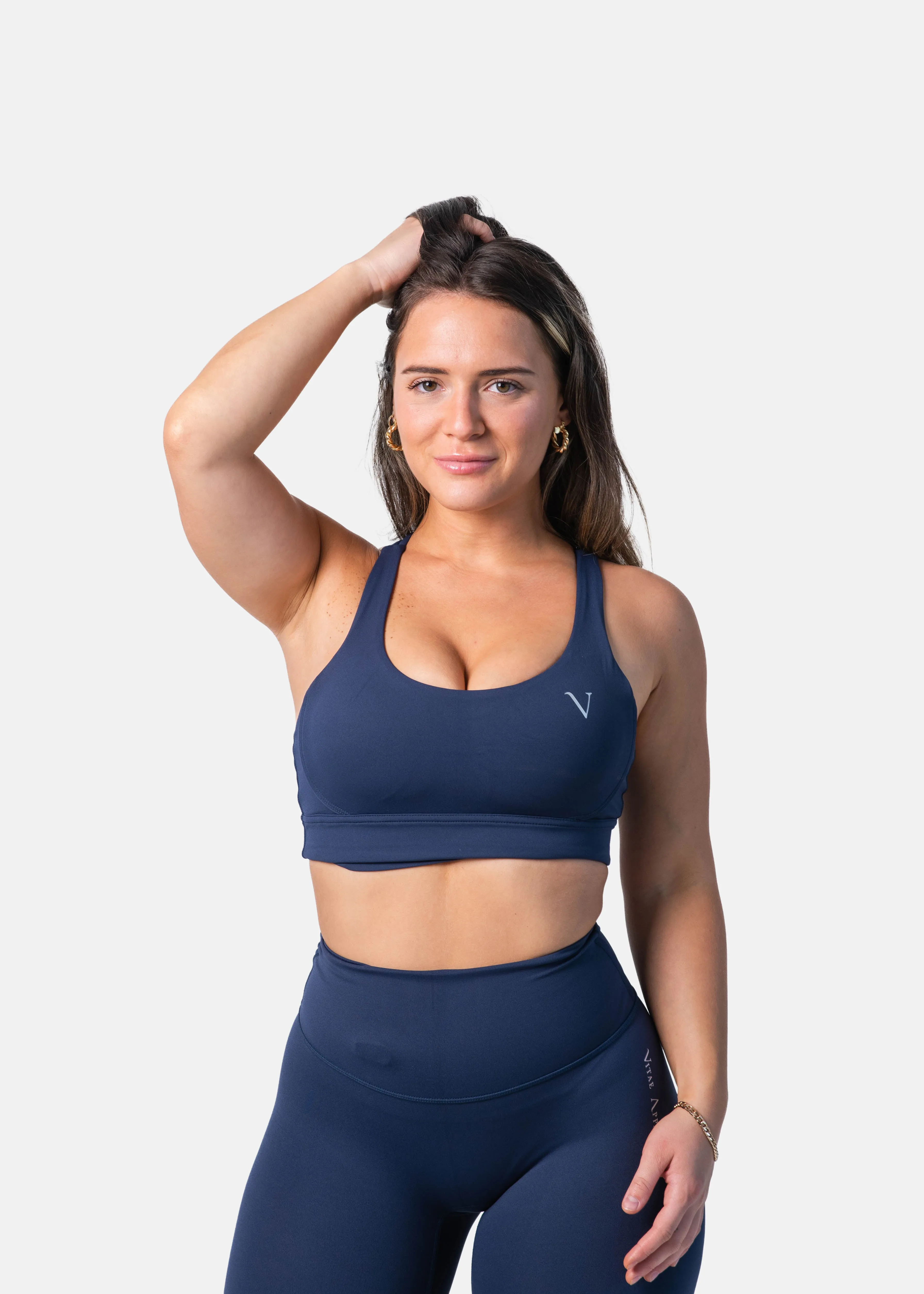 Ultra Lite Sports Bra Dark Denim Blue