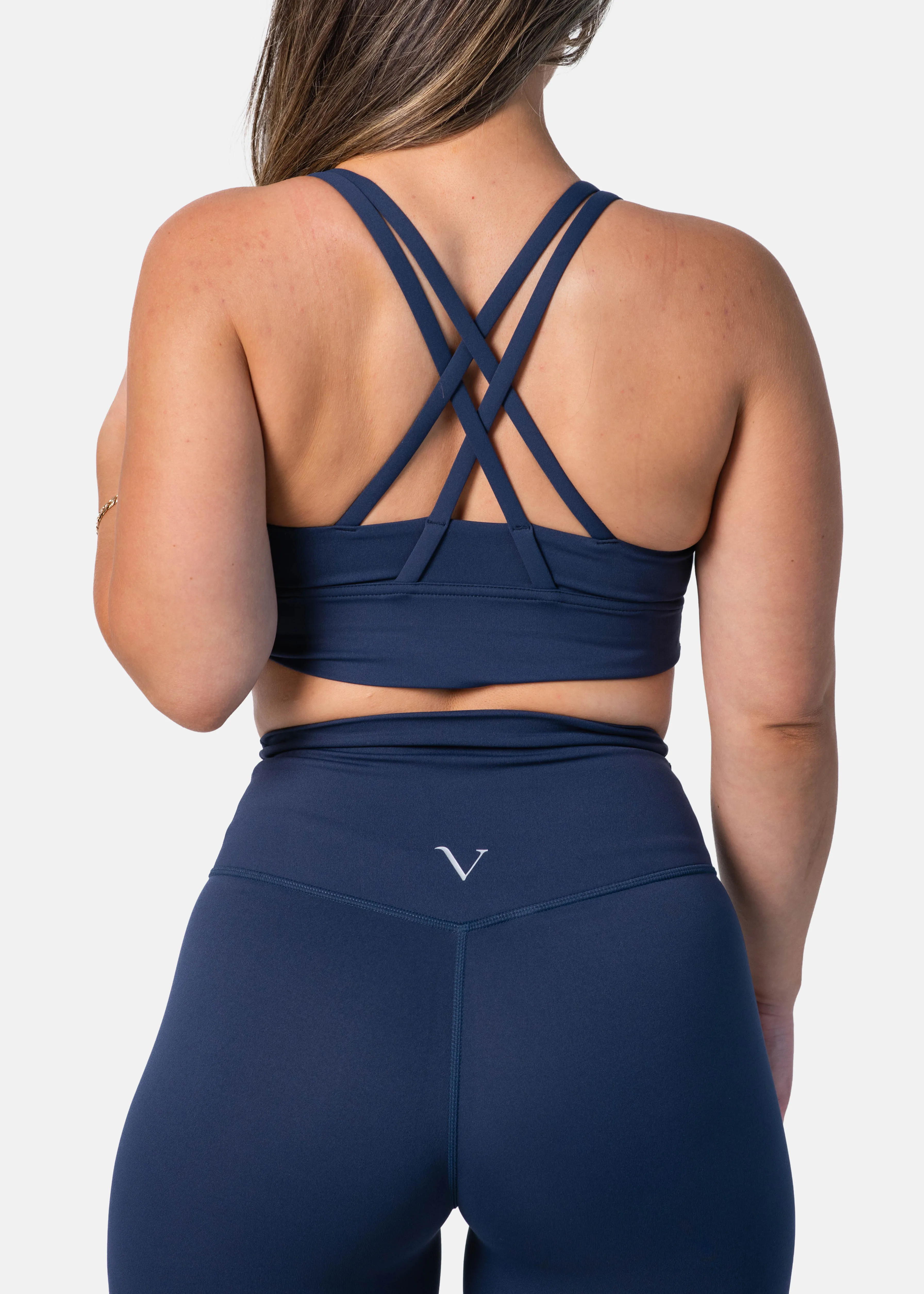 Ultra Lite Sports Bra Dark Denim Blue