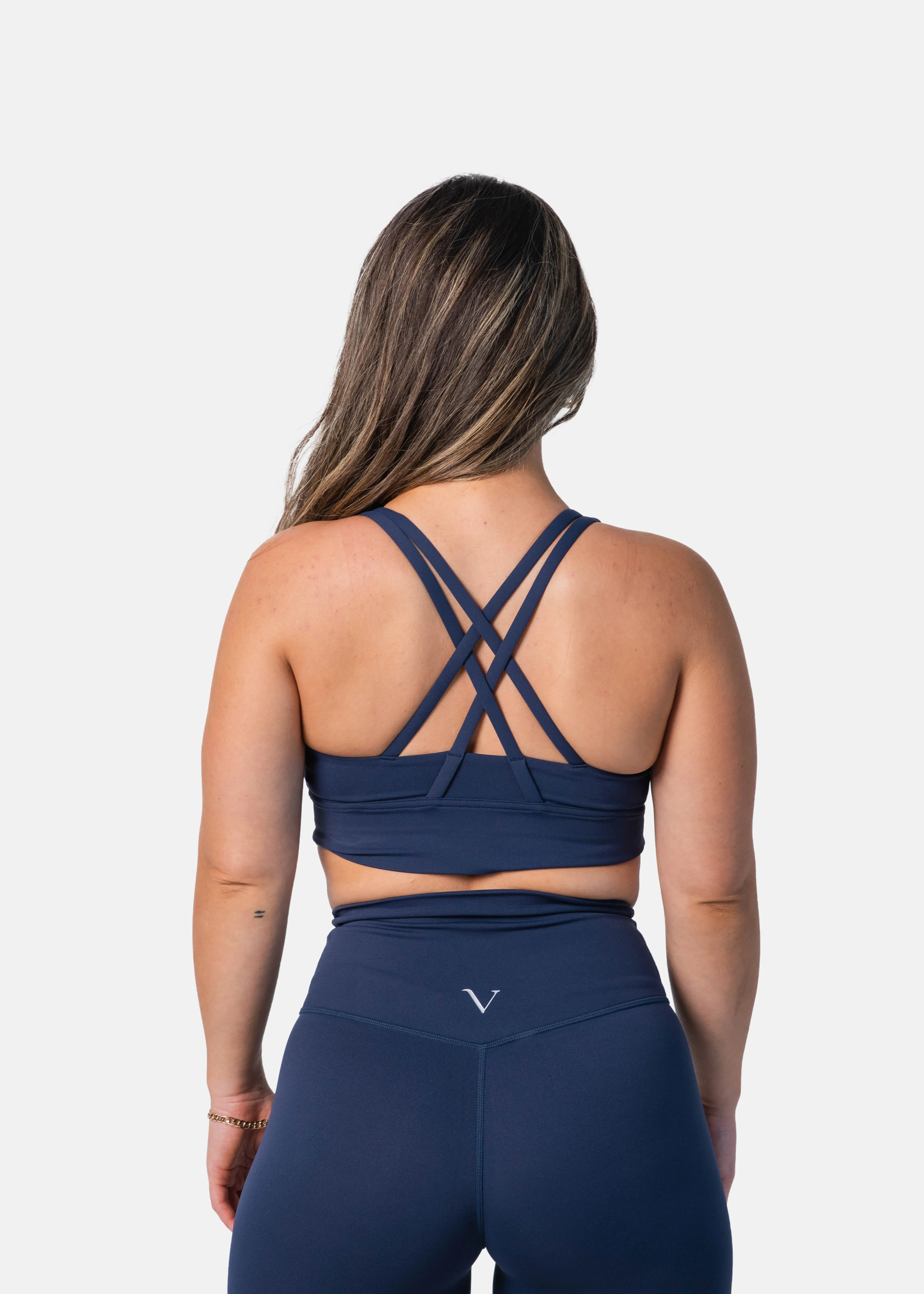 Ultra Lite Sports Bra Dark Denim Blue