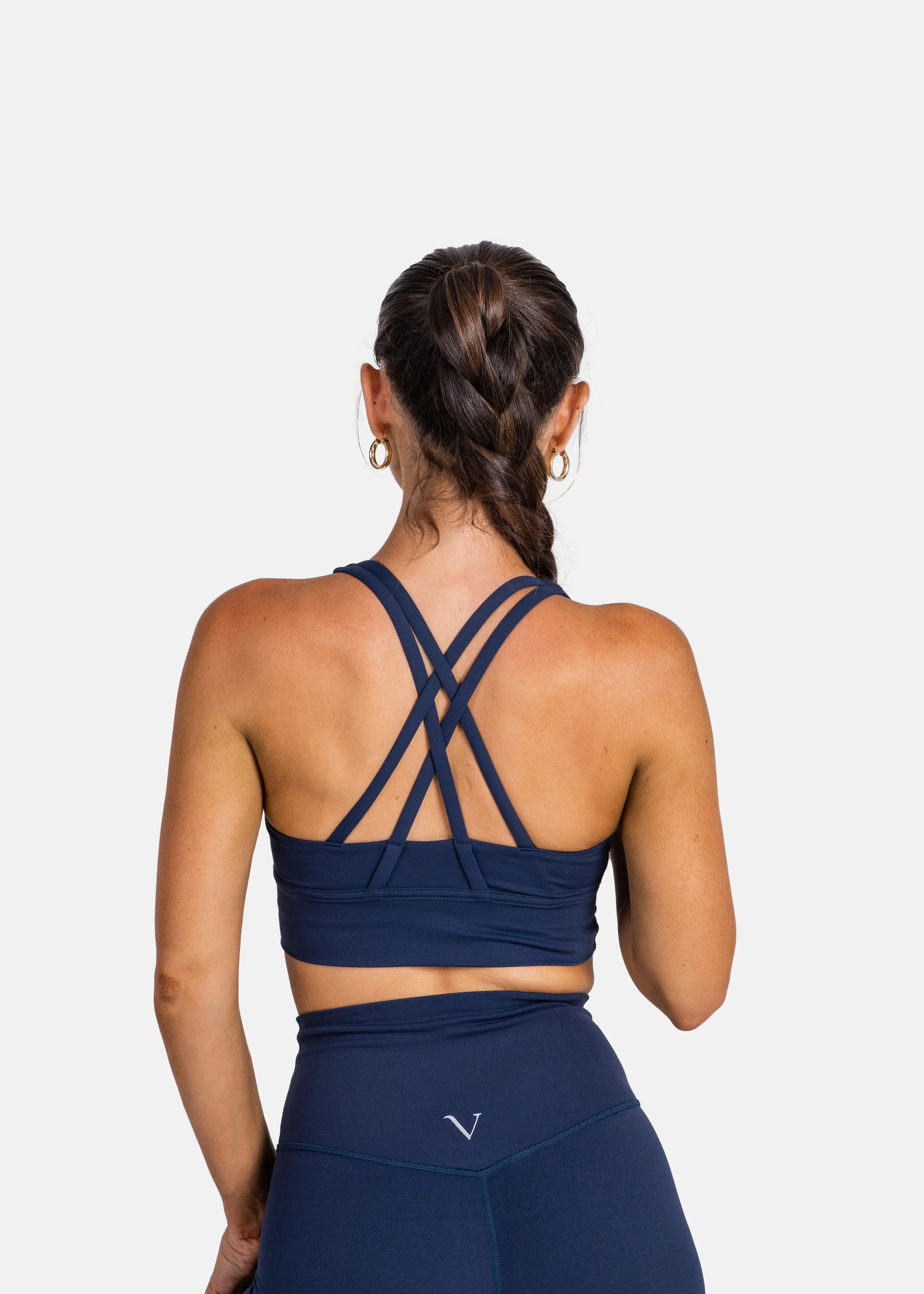 Ultra Lite Sports Bra Dark Denim Blue