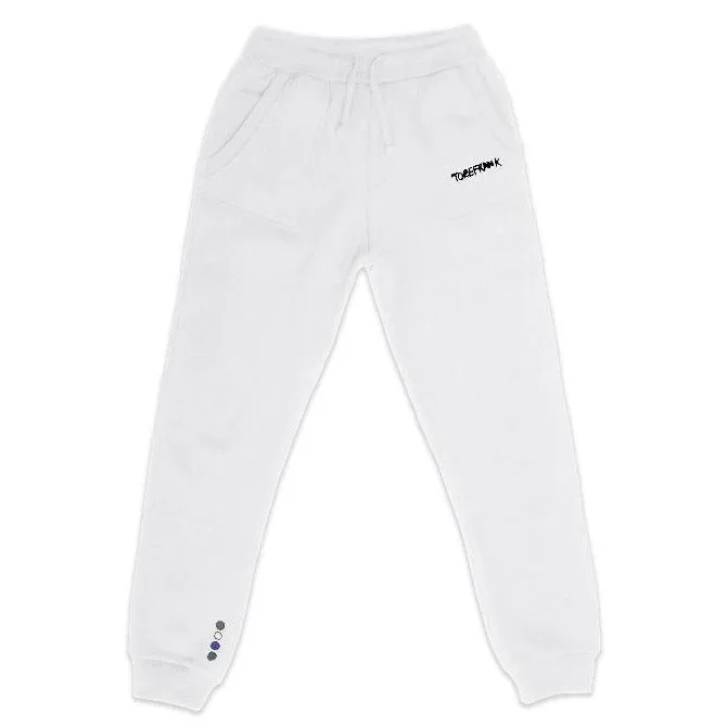 UNISEX NELSON JOGGER IN WHITE