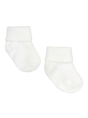 White Premature Baby Socks