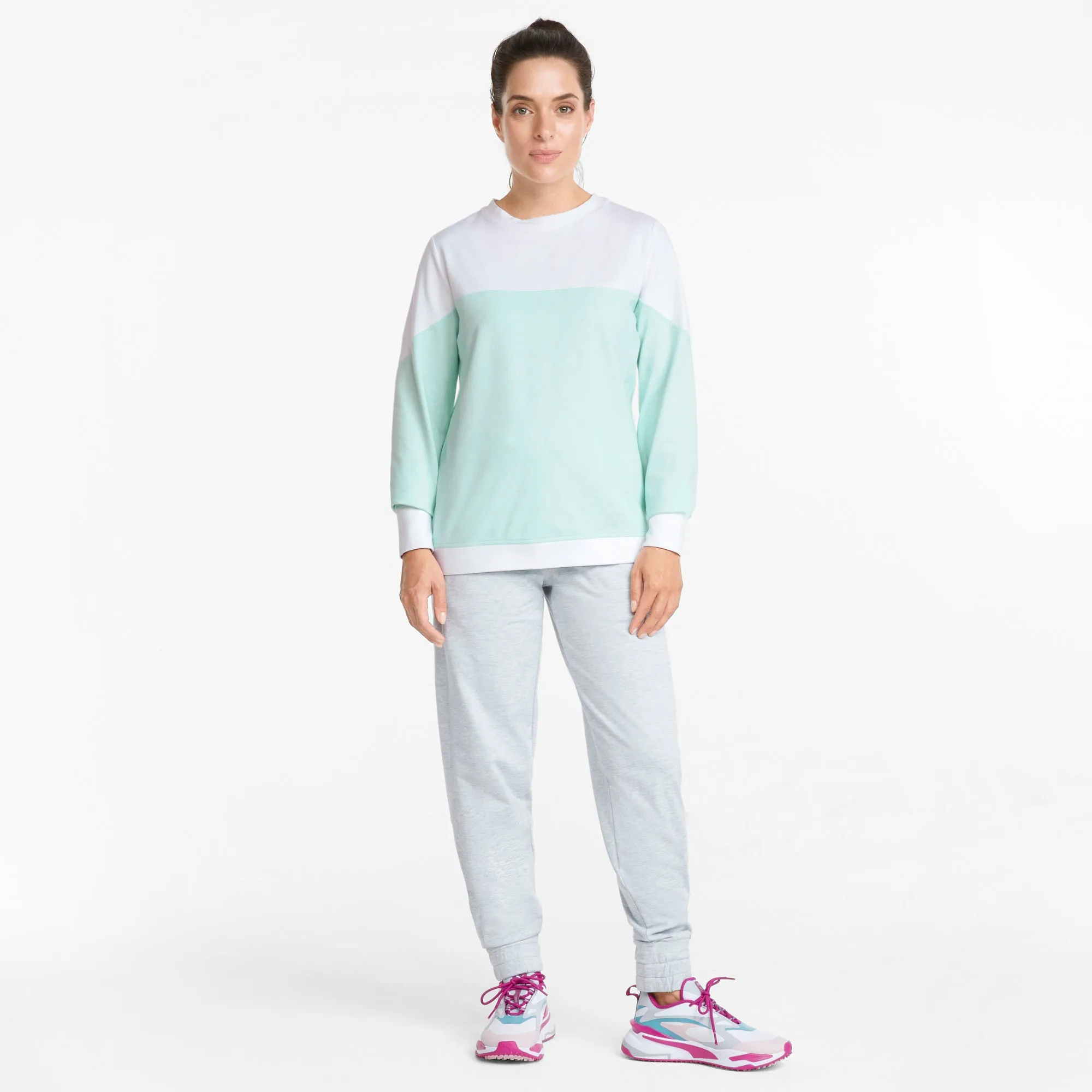 Women's CLOUDSPUN Bloom Crewneck Golf Sweater